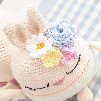 Brigitte the Rabbit Amigurumi