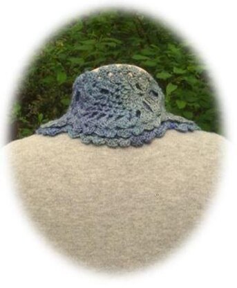 Cascading Pineapples Scarf - PA-301