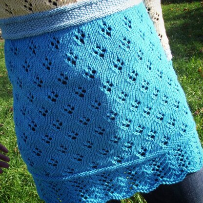 Eyelet "Quatrefoil" Sweater