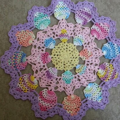 Candied Egg Doily