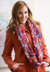 Rev Up the Color Cowl in Red Heart Super Saver Economy Prints - LW4701 - Downloadable PDF