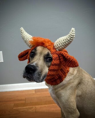 Highland Cow Dog Snood