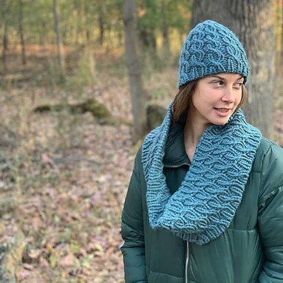Brule Cowl - knitting pattern