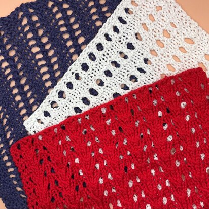 Red, White, and Clean - knitting pattern