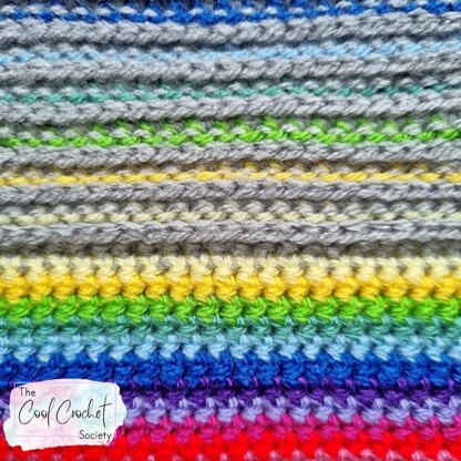 The BiColour Rainbow Cowl