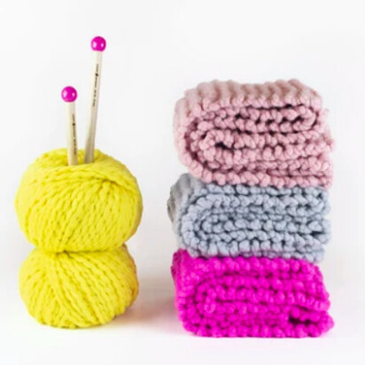 Loopy Mango All You Knit Kit - My First Scarf