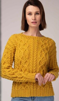 Sofia Cabled Sweater