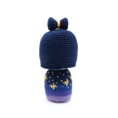 Night Kokeshi Doll