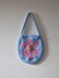 Crochet mini flower bag
