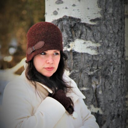 Felted Cloche