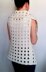 Sleeveless Wide Collar Cardigan