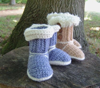 Crochet Baby SnUgg Booties