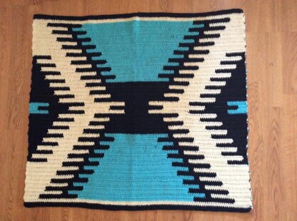 Gallup Area Saddle Blanket