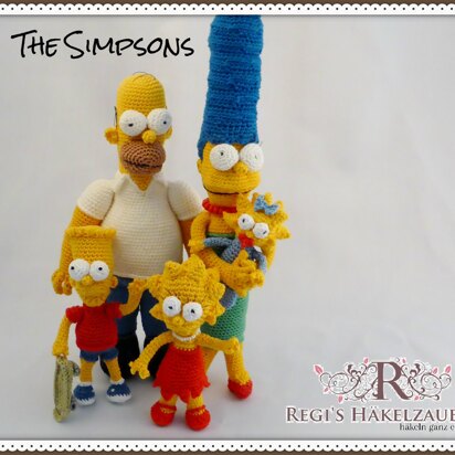 Häkelanleitung Familie Simpson