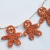 Gingerbread men garland