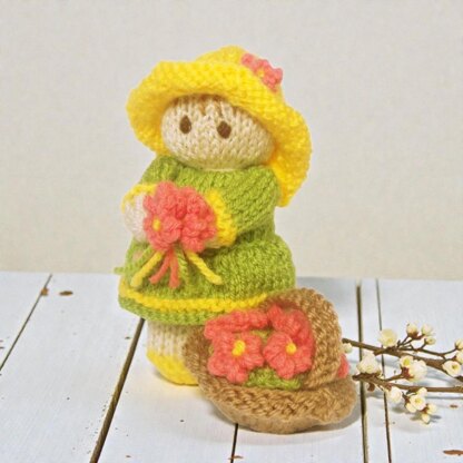 Flower Garden Bitsy Baby Doll