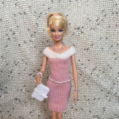 Curvy Barbie Dress with Belt All Sizes Knitting pattern by ...