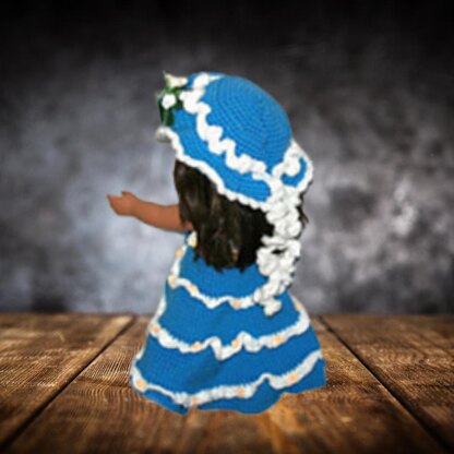 American girl ball gown pattern