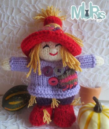 Not so Scary Scarecrows Hanging Ornament