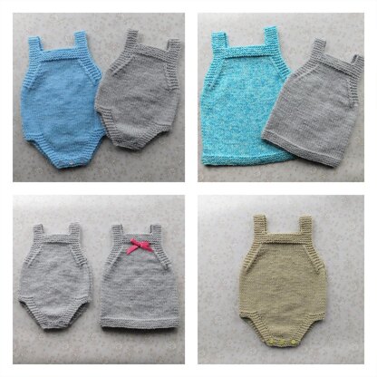 Lazy Days Romper and Pinafore Dress