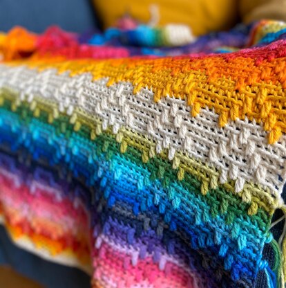 Rainbow Splash Blanket