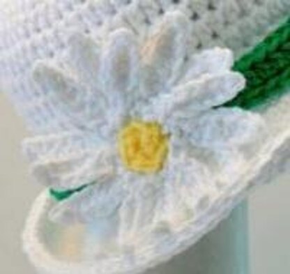 Girl's Daisy Sun Hat (UK Version)