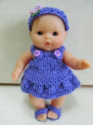 5" Berenguer Sundress Knitting Pattern