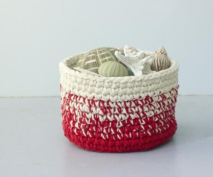 Ombre Crochet Basket