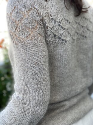 Cotton Grass sweater