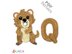 Crochet Animal Alphabet Q Quokka pattern
