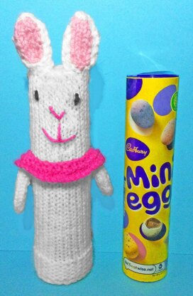 Easter Bunny Mini Eggs Tube Cover