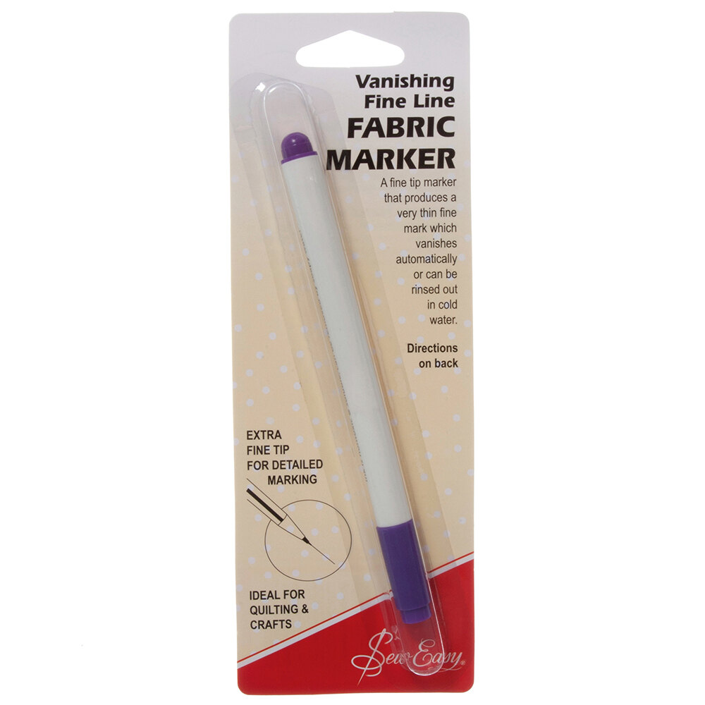 Sew Easy Vanishing Fabric Marker Pen – Lincraft