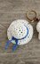 Mini Straw Hat keychain Crochet pattern