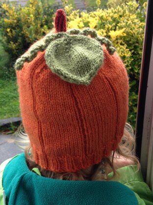Children's pumpkin hat