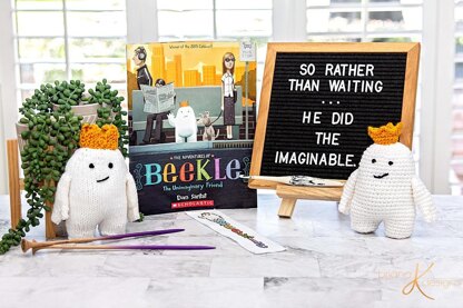 Beekle The Unimaginary Friend Crochet