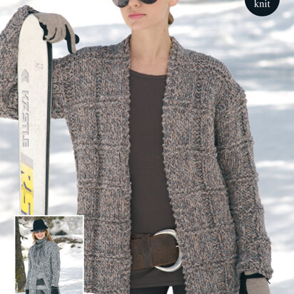 Coats in Sirdar Denim Ultra Super Chunky - 8951 - Downloadable PDF