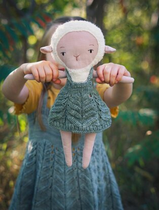 Billie the Sheep's Dress and Cardigan