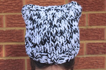 Knitted Zebra Beanie