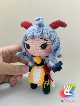 Ganyu (Genshin Impact) amigurumi