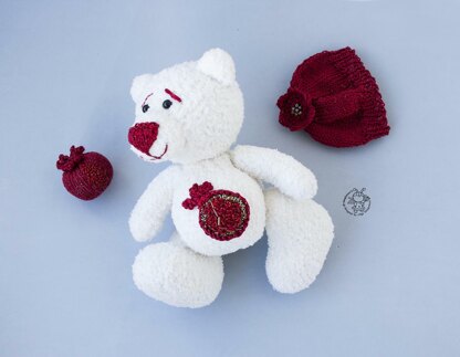 Bear with Pomegranate