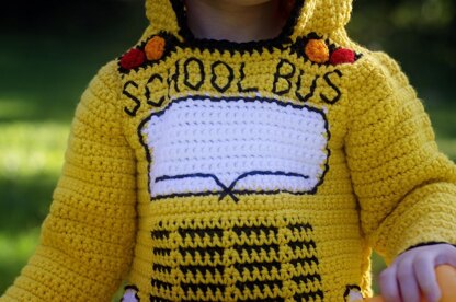 School Bus Toddler Hoodie