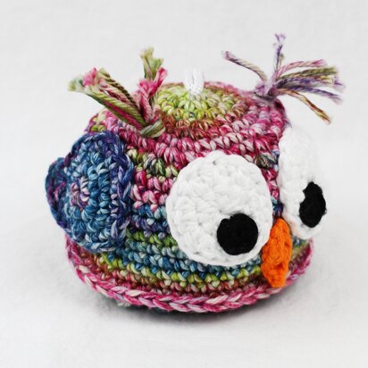 Hoot the Owl Scrubby Amigurumi