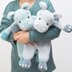 Hippo snuggler crochet pattern