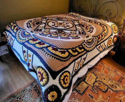 The Marigold Desert Throw