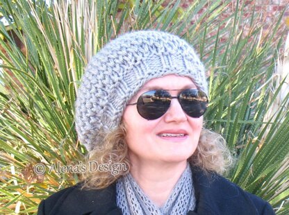 Honeycomb Slouchy Hat