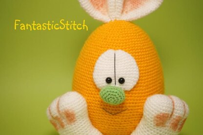 Easter bunny egg crochet pattern