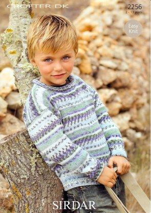 Sweater in Sirdar Crofter DK - 2256