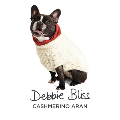 Aran Doggy - Free Dog sweater Knitting Pattern For Dogs in Debbie Bliss Cashmerino Aran by Debbie Bliss