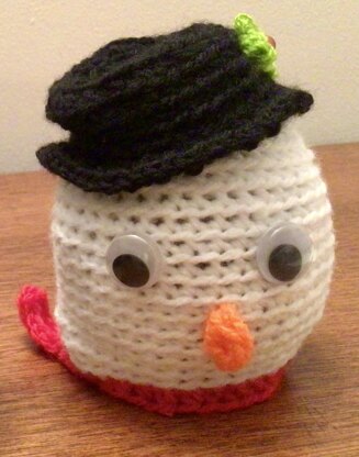 Crochet snowman