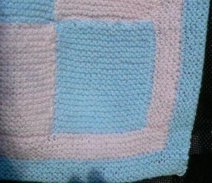Easy Peasy Garter Stitch Baby Blanket